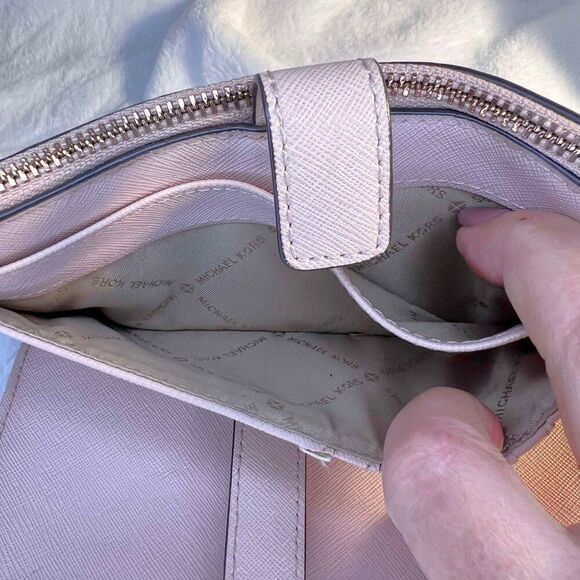 Michael Kors Jet Set Travel double Zip Wristlet - Picture 12 of 15